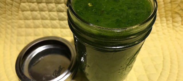 Easy Cilantro Parsley Chimichurri Sauce