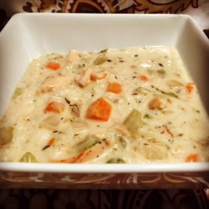 Creamy Chicken and Rice Soup