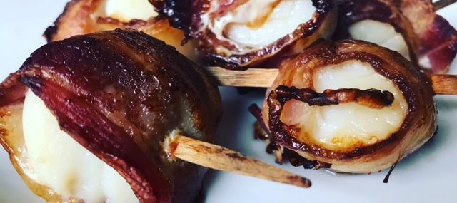 Bacon Wrapped Scallops