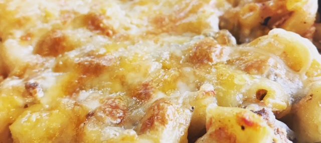 Two Cheese Baked Macaroni