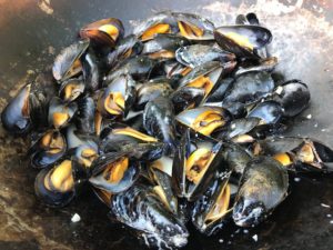 Mussels Cooking