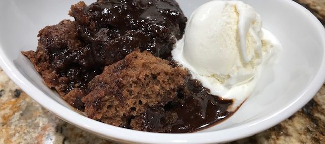 Chocolate Pudding Cobbler