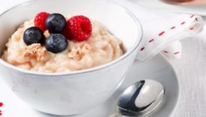 Maple Rice Pudding