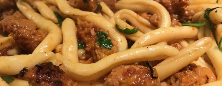 Spicy Italian Sausage Pasta