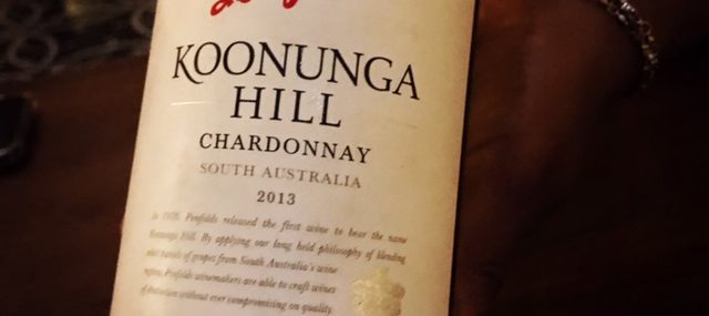 2013 Penfolds Koonunga Hill Chardonnay
