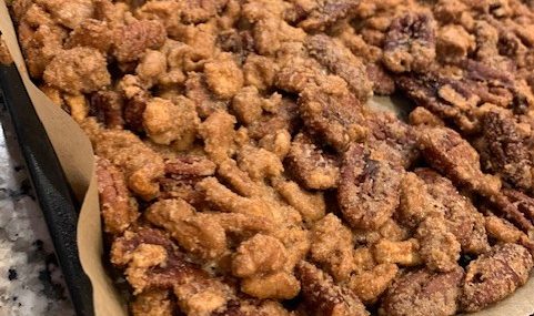 Sugar and Spice Candied Nuts