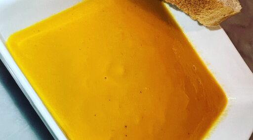 Carrot, Apple and Ginger Soup